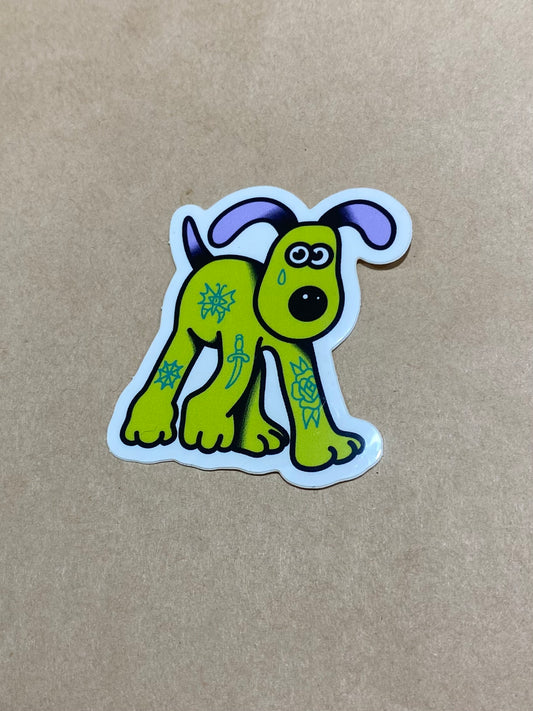 Tatted Gromit - Sticker