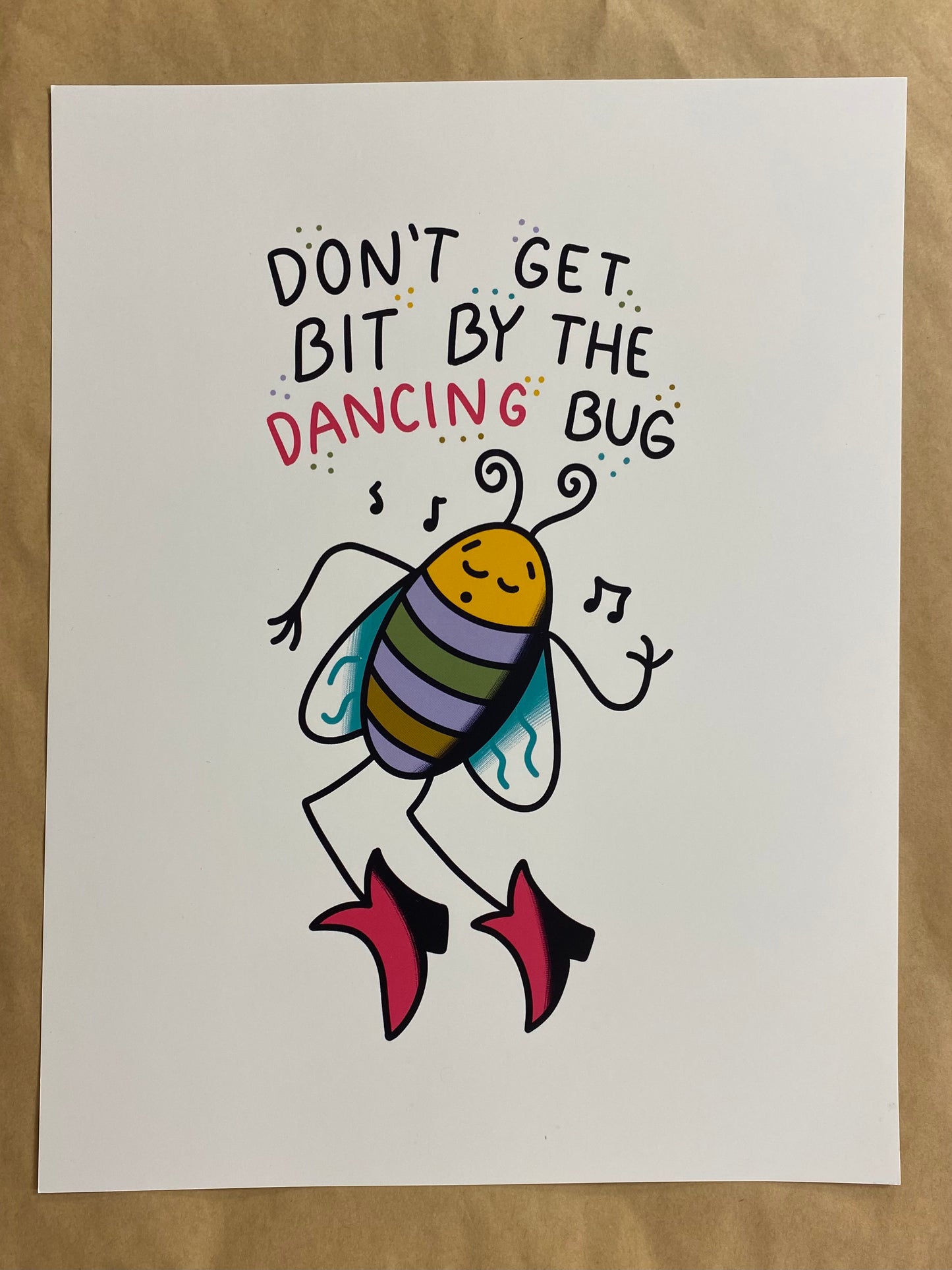 Dancing Bug - Print