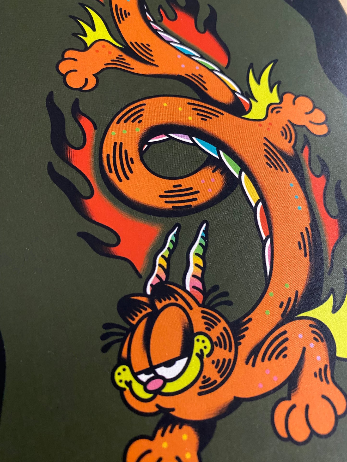 Deluxe Garfield Dragon - Print